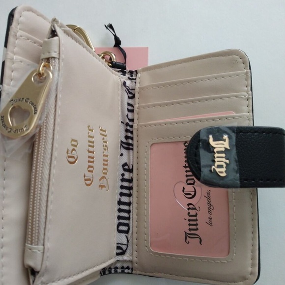JUICY COUTURE  Black and Gray Card Wallet. - Picture 4 of 5